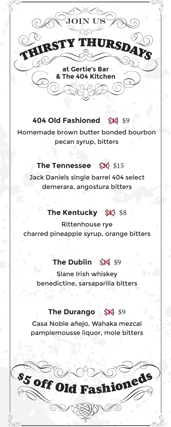 Gertie’s Offers a Newfangled Old-Fashioned Deal